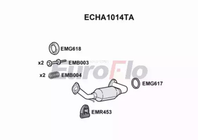 Катализатор (EuroFlo: ECHA1014TA)