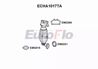 Катализатор (EuroFlo: ECHA1017TA)