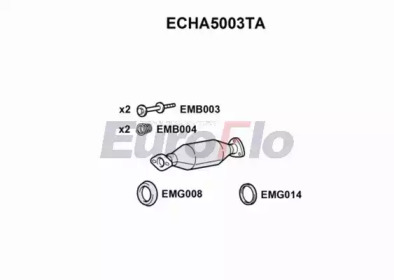 Катализатор (EuroFlo: ECHA5003TA)