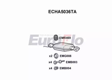 Катализатор (EuroFlo: ECHA5036TA)