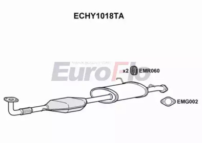 Катализатор (EuroFlo: ECHY1018TA)