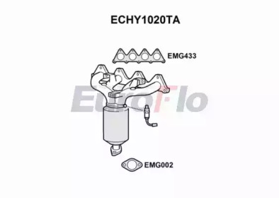 Катализатор (EuroFlo: ECHY1020TA)