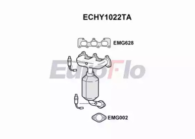 Катализатор (EuroFlo: ECHY1022TA)