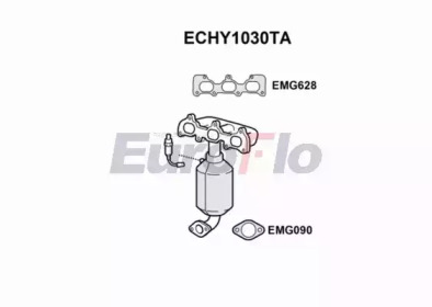 Катализатор (EuroFlo: ECHY1030TA)