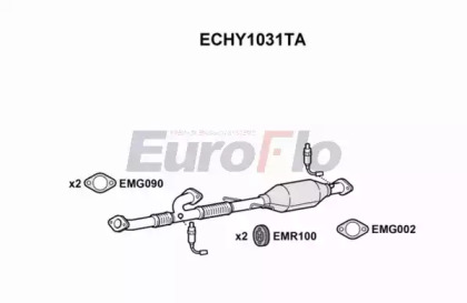 Катализатор (EuroFlo: ECHY1031TA)