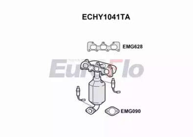 Катализатор (EuroFlo: ECHY1041TA)