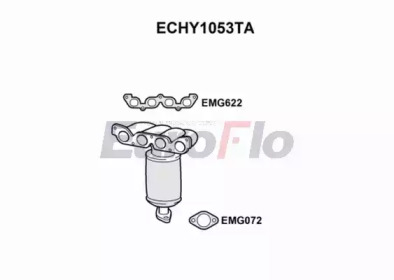 Катализатор (EuroFlo: ECHY1053TA)