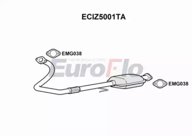 Катализатор (EuroFlo: ECIZ5001TA)