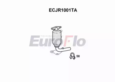 Катализатор (EuroFlo: ECJR1001TA)