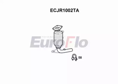 Катализатор (EuroFlo: ECJR1002TA)