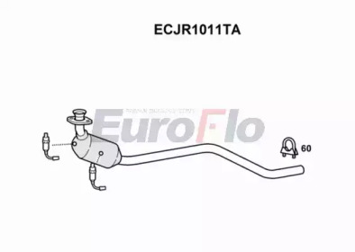 Катализатор (EuroFlo: ECJR1011TA)