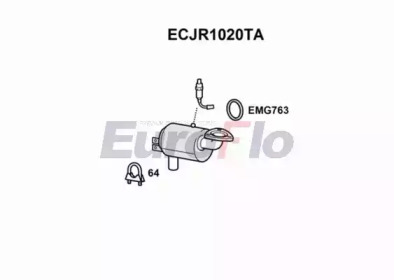 Катализатор (EuroFlo: ECJR1020TA)