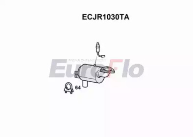 Катализатор (EuroFlo: ECJR1030TA)