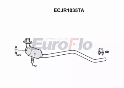 Катализатор (EuroFlo: ECJR1035TA)