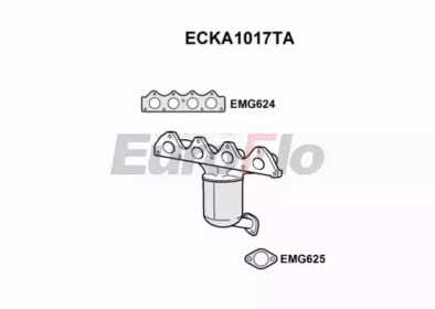 Катализатор (EuroFlo: ECKA1017TA)