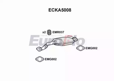 Катализатор (EuroFlo: ECKA5008)