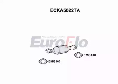 Катализатор (EuroFlo: ECKA5022TA)