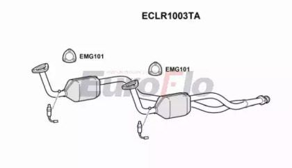 Катализатор (EuroFlo: ECLR1003TA)