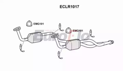 Катализатор (EuroFlo: ECLR1017)