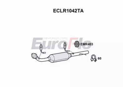 Катализатор (EuroFlo: ECLR1042TA)