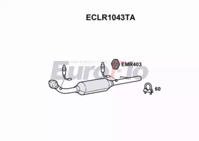 Катализатор (EuroFlo: ECLR1043TA)