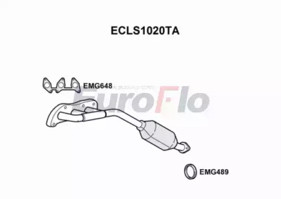 Катализатор (EuroFlo: ECLS1020TA)