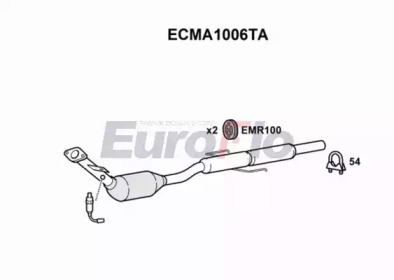 Катализатор (EuroFlo: ECMA1006TA)