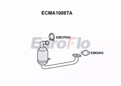 Катализатор (EuroFlo: ECMA1008TA)