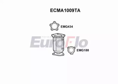 Катализатор (EuroFlo: ECMA1009TA)