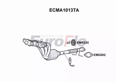 Катализатор (EuroFlo: ECMA1013TA)