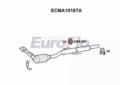 Катализатор (EuroFlo: ECMA1016TA)