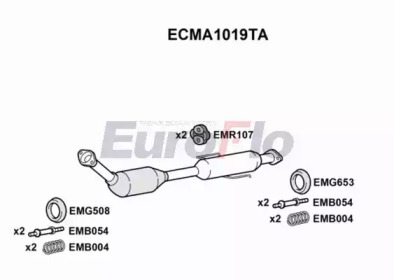 Катализатор (EuroFlo: ECMA1019TA)