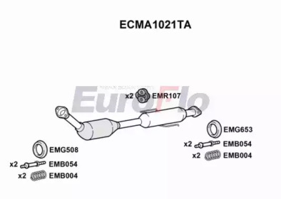 Катализатор (EuroFlo: ECMA1021TA)