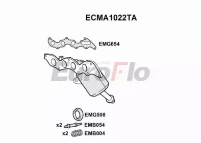 Катализатор (EuroFlo: ECMA1022TA)