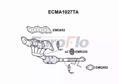 Катализатор (EuroFlo: ECMA1027TA)