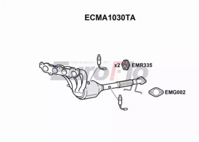 Катализатор (EuroFlo: ECMA1030TA)