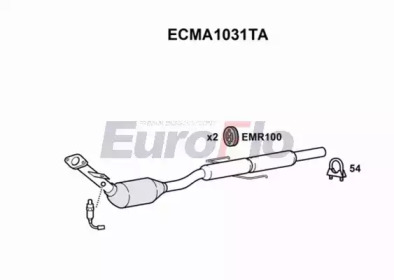 Катализатор (EuroFlo: ECMA1031TA)