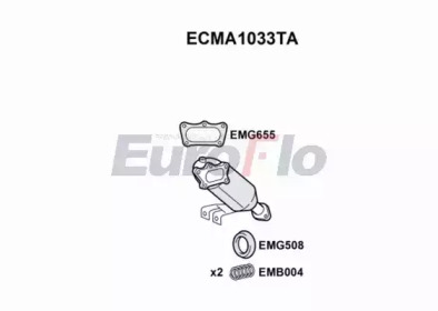 Катализатор (EuroFlo: ECMA1033TA)