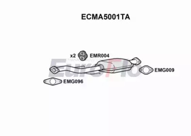 Катализатор (EuroFlo: ECMA5001TA)