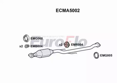 Катализатор (EuroFlo: ECMA5002)