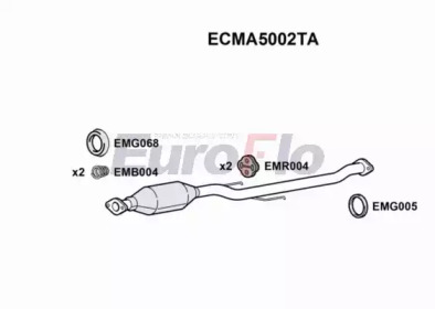 Катализатор (EuroFlo: ECMA5002TA)