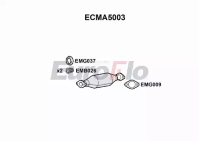 Катализатор (EuroFlo: ECMA5003)