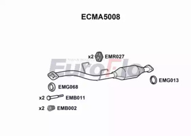 Катализатор (EuroFlo: ECMA5008)