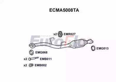 Катализатор (EuroFlo: ECMA5008TA)