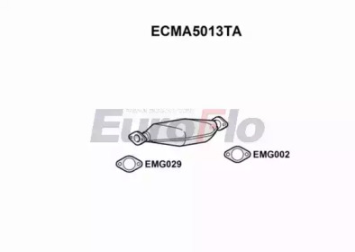 Катализатор (EuroFlo: ECMA5013TA)