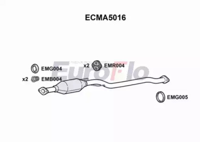 Катализатор (EuroFlo: ECMA5016)