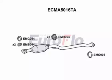 Катализатор (EuroFlo: ECMA5016TA)