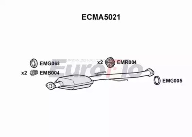 Катализатор (EuroFlo: ECMA5021)