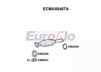 Катализатор (EuroFlo: ECMA5046TA)