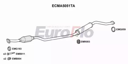 Катализатор (EuroFlo: ECMA5051TA)